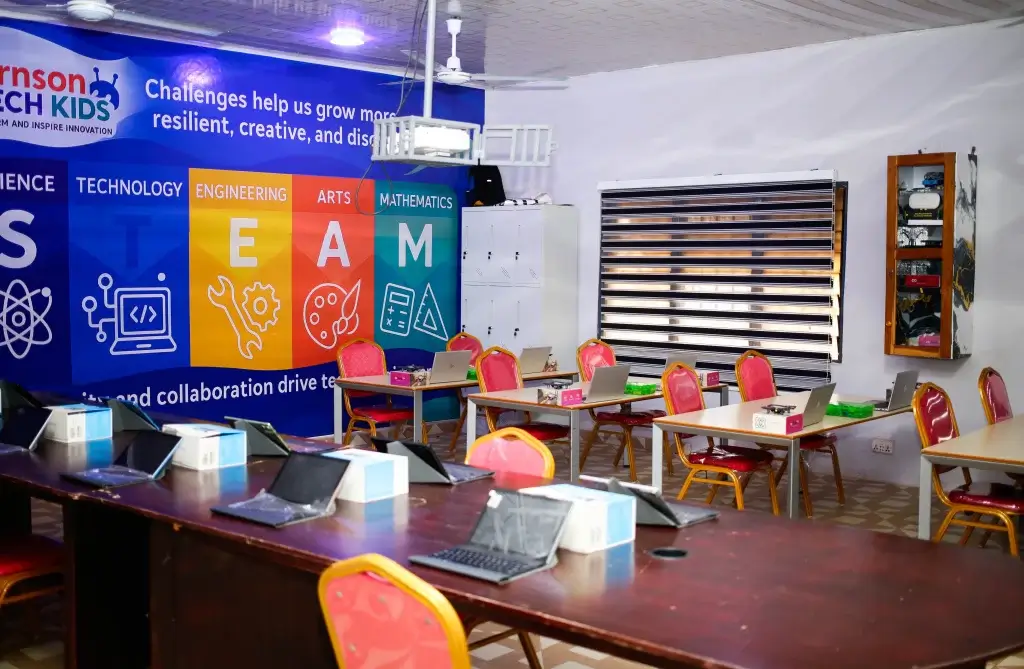 An Image of the student innovation center Amazing grace academy
